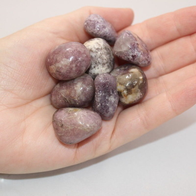 Lepidolite Polished
