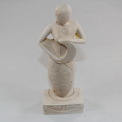Moon Goddess Gypsum Statue