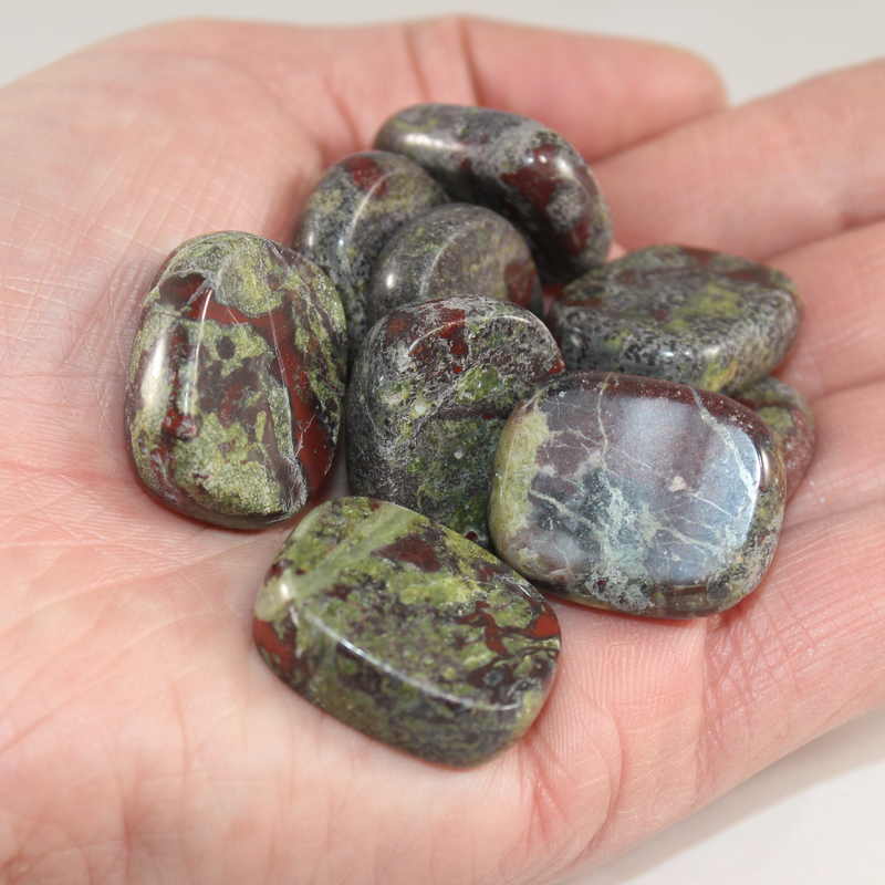 Jasper - Dragons Blood Mini Medallion
