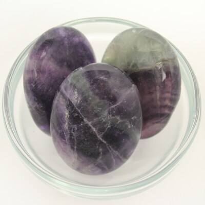 Fluorite Palm Stone