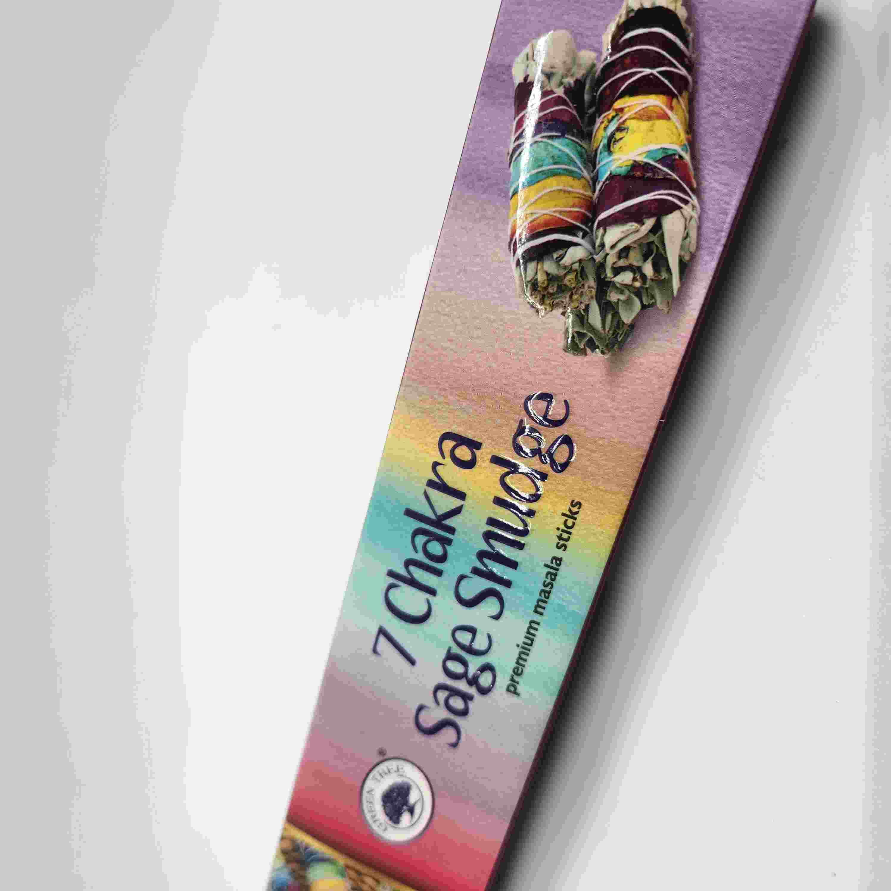 7 Chakra Sage Smudge Masala Incense Sticks