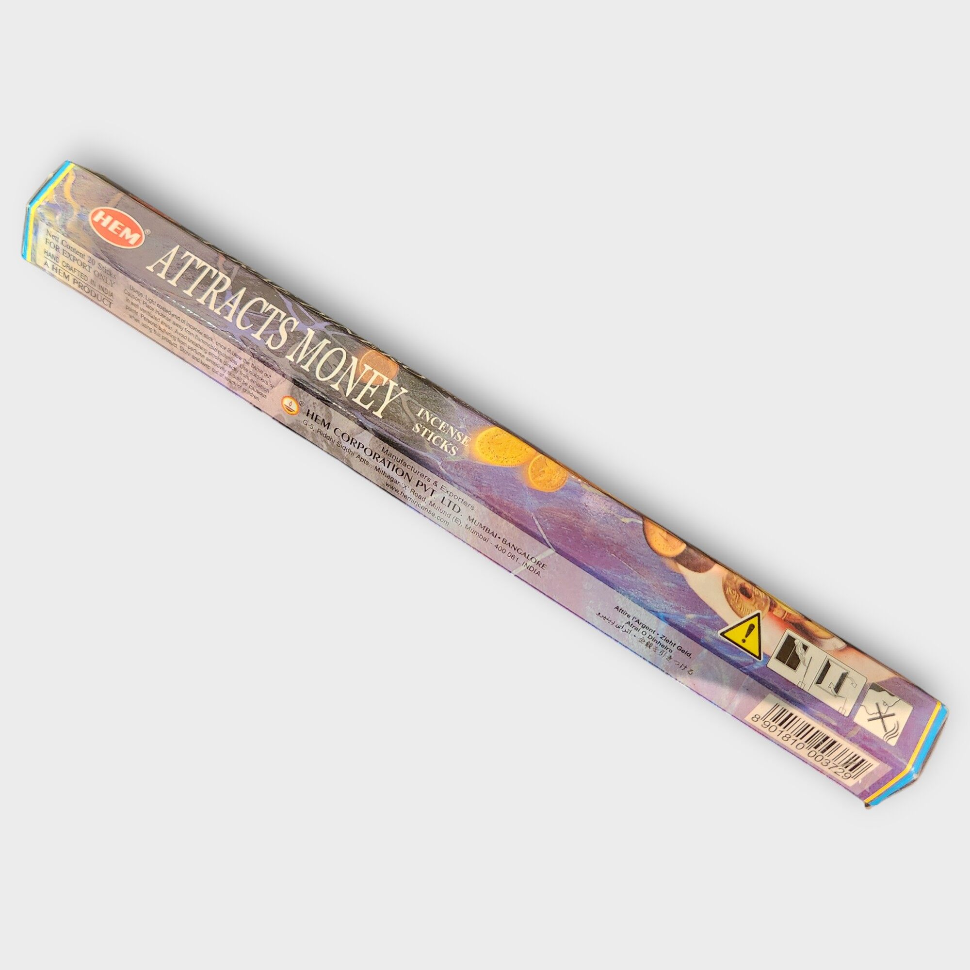 Attracts Money Incense Sticks - HEM