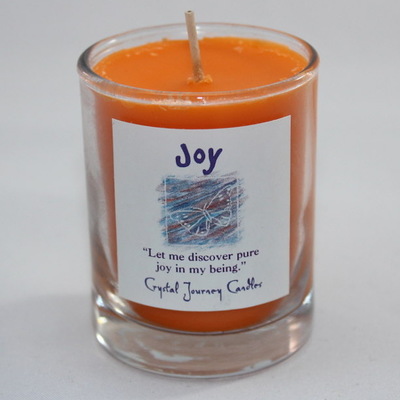 Joy Votive in Glass